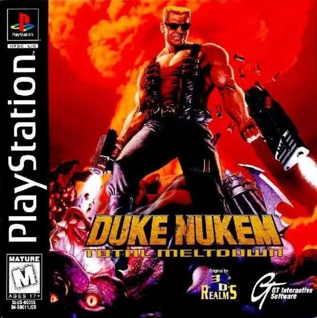 Jeux Playstation PS1 - Duke Nukem Total Meltdown