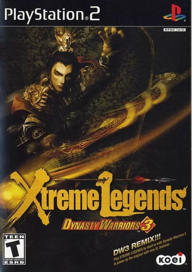 Playstation games - Dynasty Warriors 3: Xtreme Legends