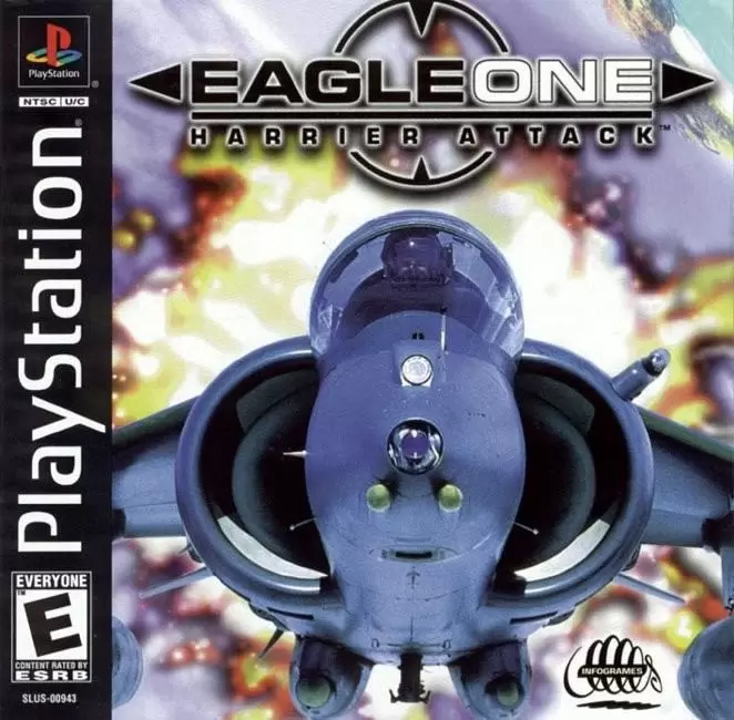 Jeux Playstation PS1 - Eagle One: Harrier Attack