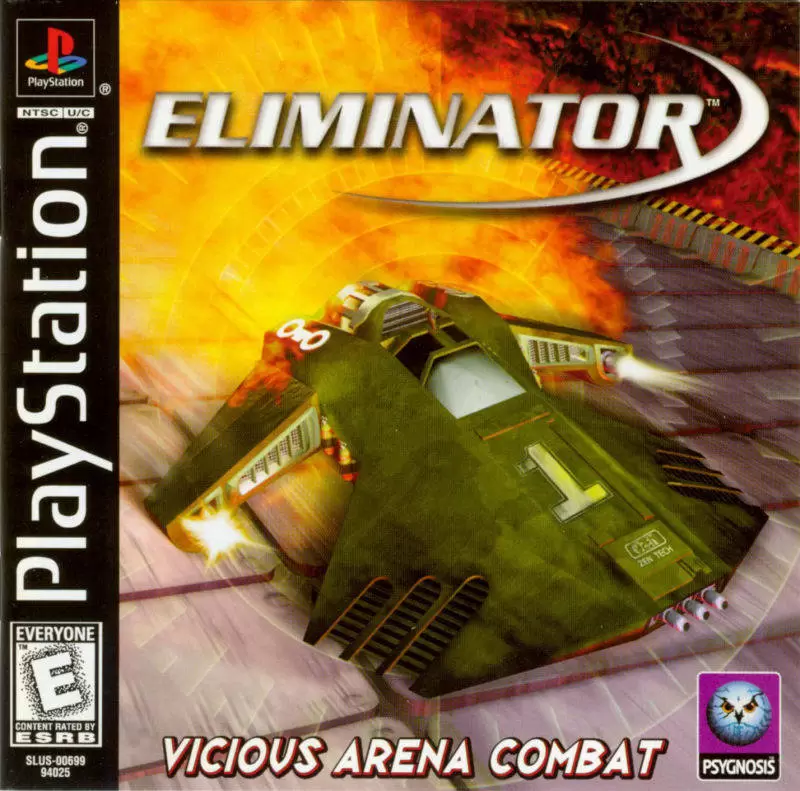 Playstation games - Eliminator