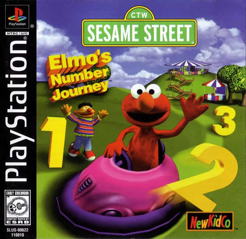 Playstation games - Elmo\'s Number Journey