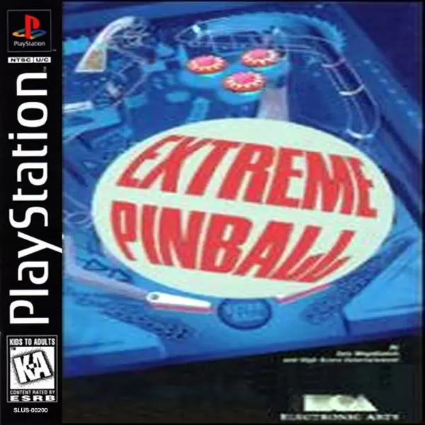 Playstation games - Extreme Pinball