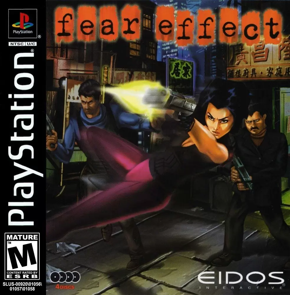 Jeux Playstation PS1 - Fear Effect