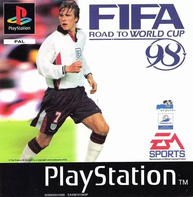 Playstation games - FIFA: Road to World Cup 98