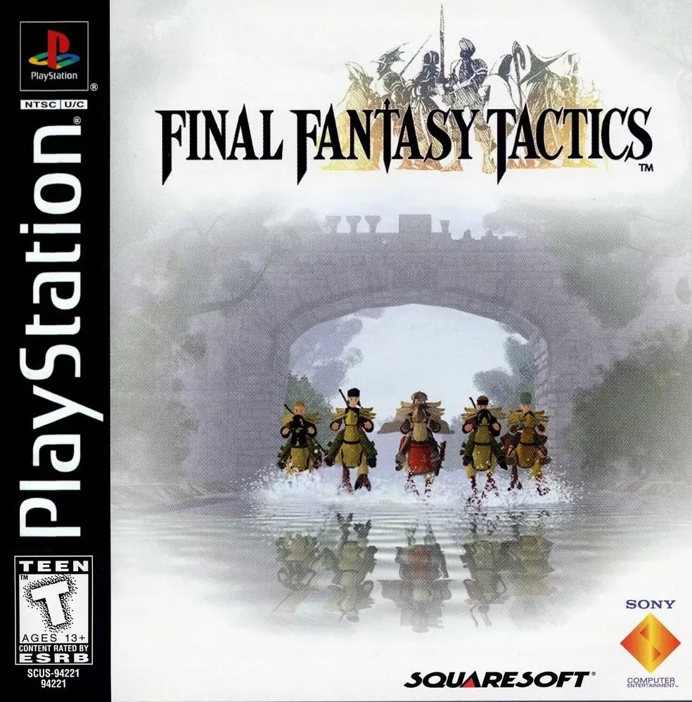 Playstation games - Final Fantasy Tactics