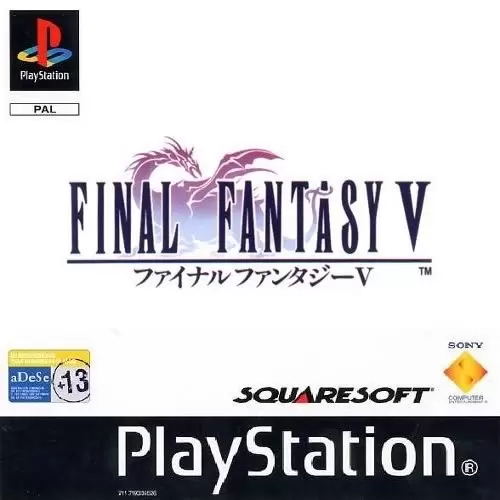 Jeux Playstation PS1 - Final Fantasy V