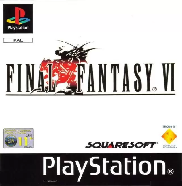 Jeux Playstation PS1 - Final Fantasy VI