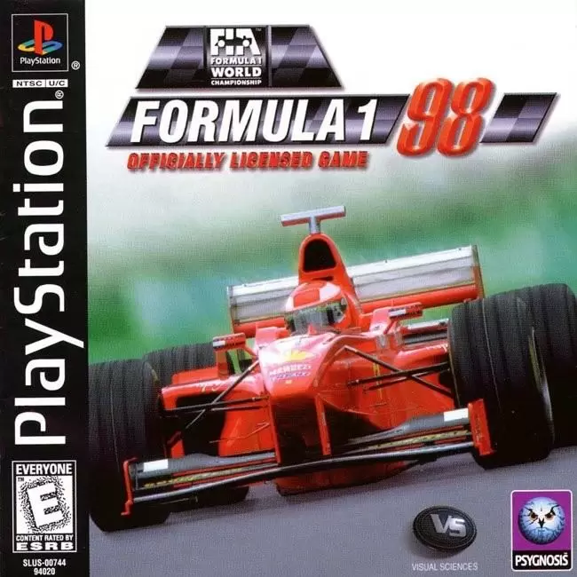 Playstation games - Formula 1 98