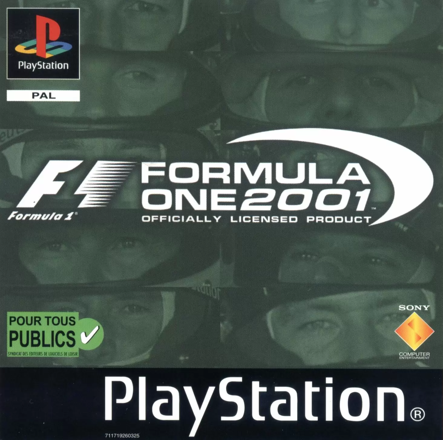 Jeux Playstation PS1 - Formula one 2001