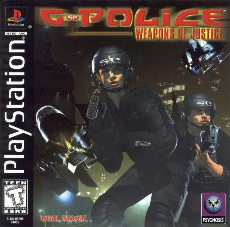 Jeux Playstation PS1 - G-Police: Weapons of Justice