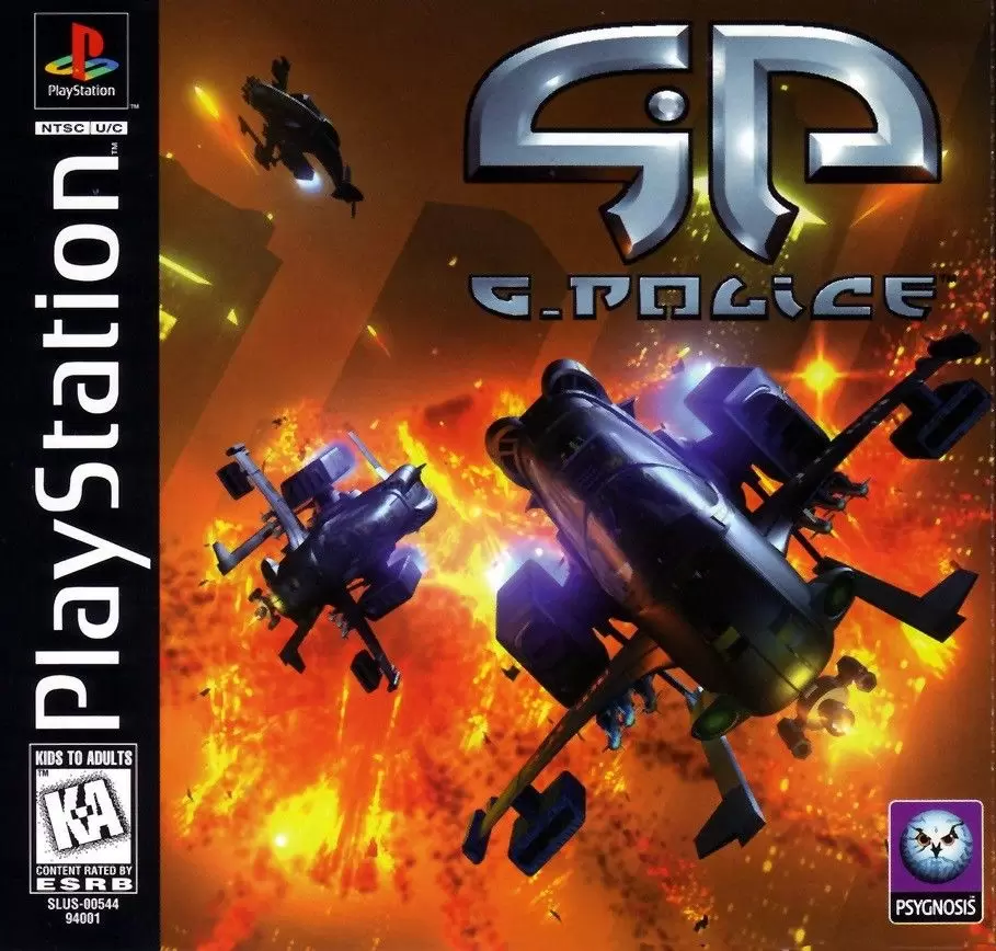 Playstation games - G-Police