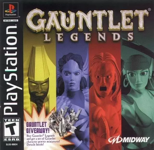 Jeux Playstation PS1 - Gauntlet Legends
