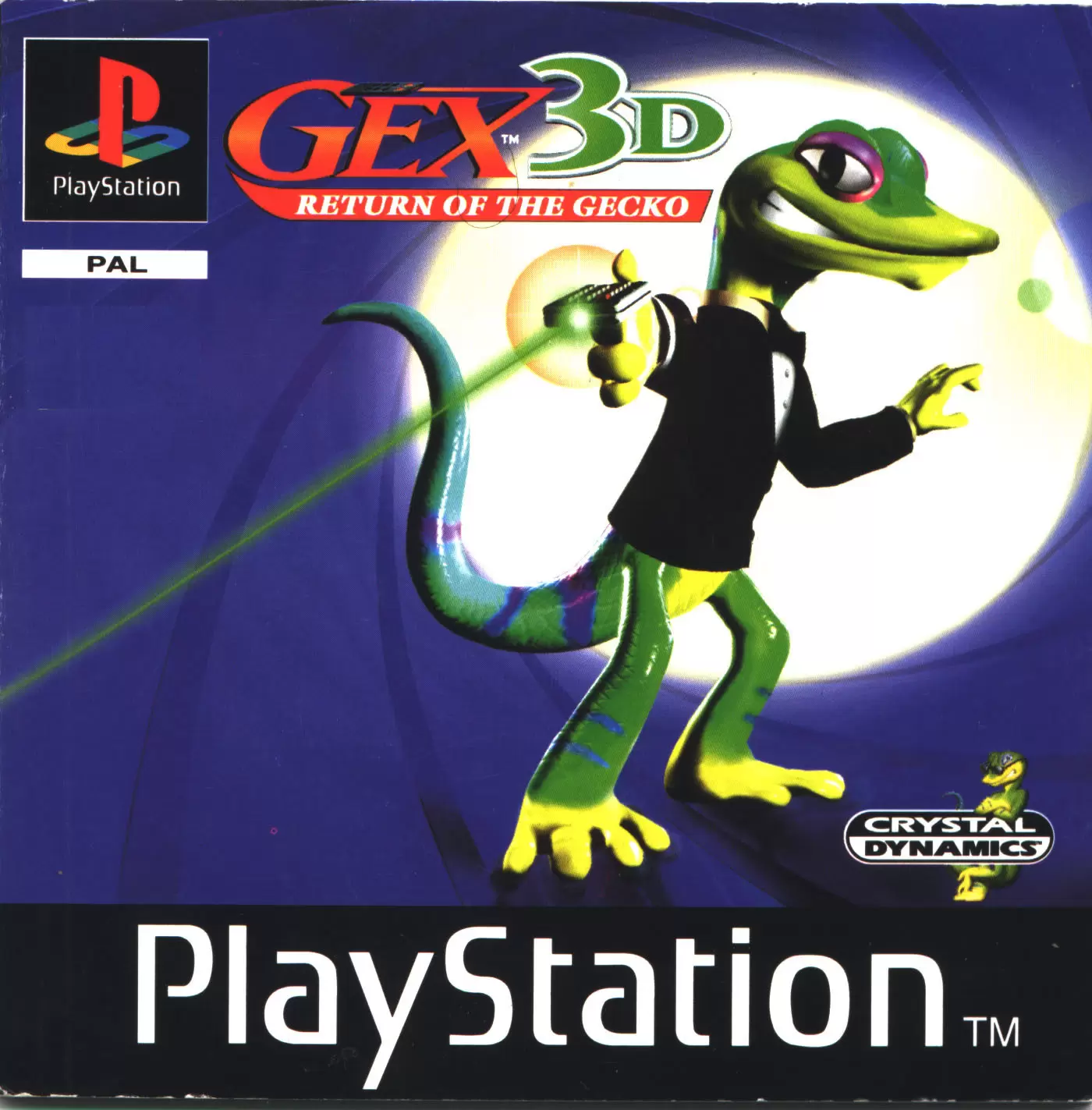 Playstation games - Gex: Return of the Gecko
