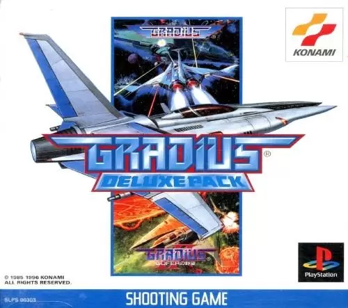Playstation games - Gradius Deluxe Pack
