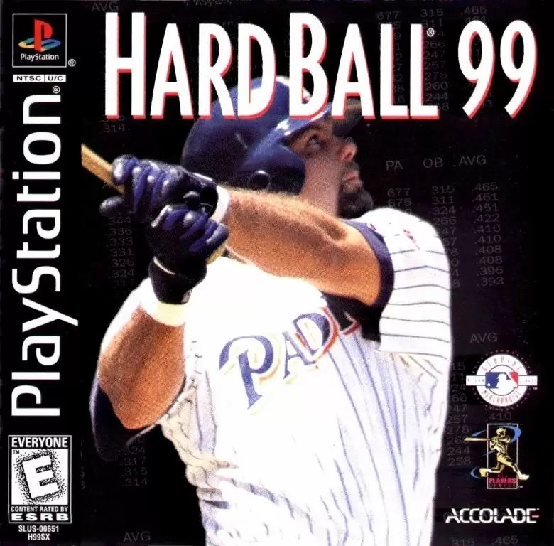 Jeux Playstation PS1 - Hardball 99