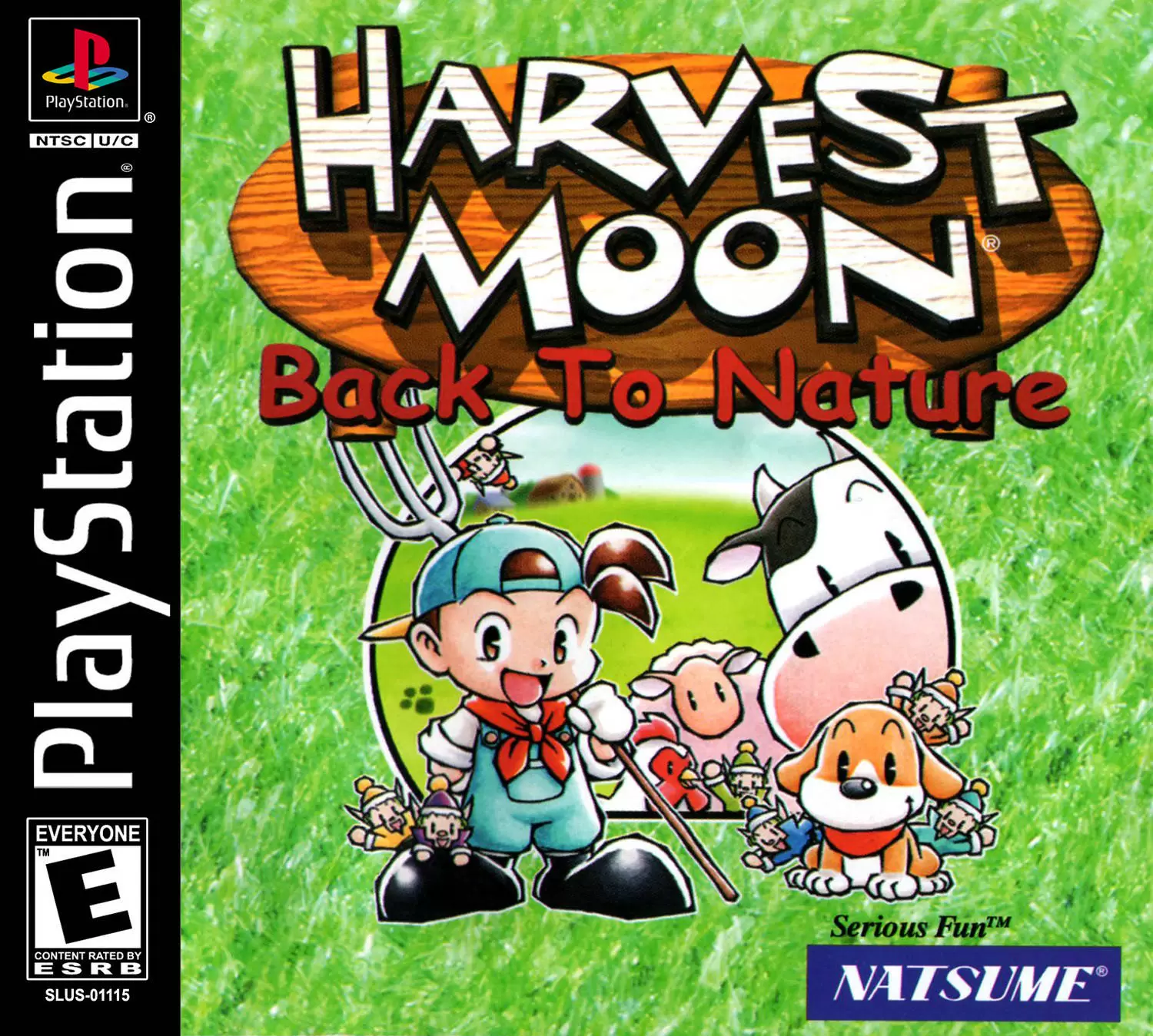 Playstation games - Harvest Moon: Back to Nature