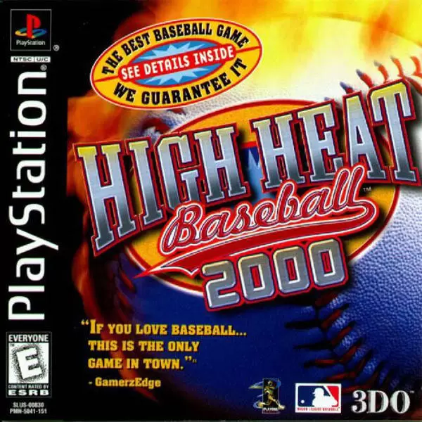 Jeux Playstation PS1 - High Heat Baseball 2000