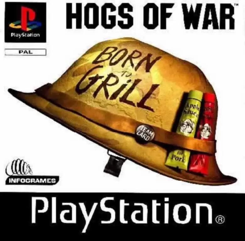 Jeux Playstation PS1 - Hogs of War