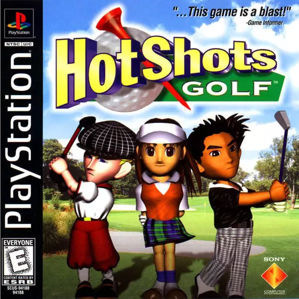 Playstation games - Hot Shots Golf