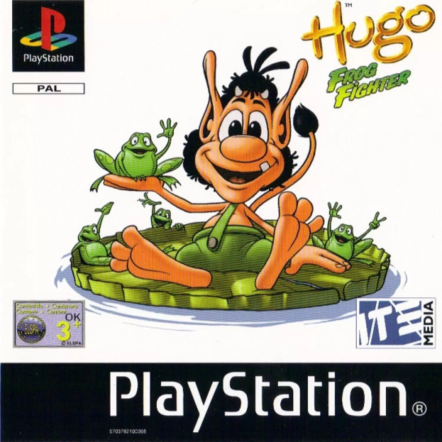 Jeux Playstation PS1 - Hugo Frog Fighter