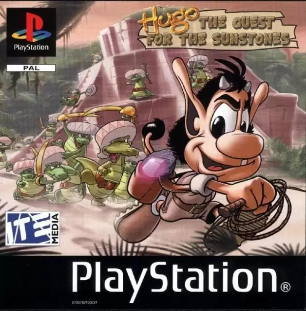 Jeux Playstation PS1 - Hugo: The Quest for the Sunstones