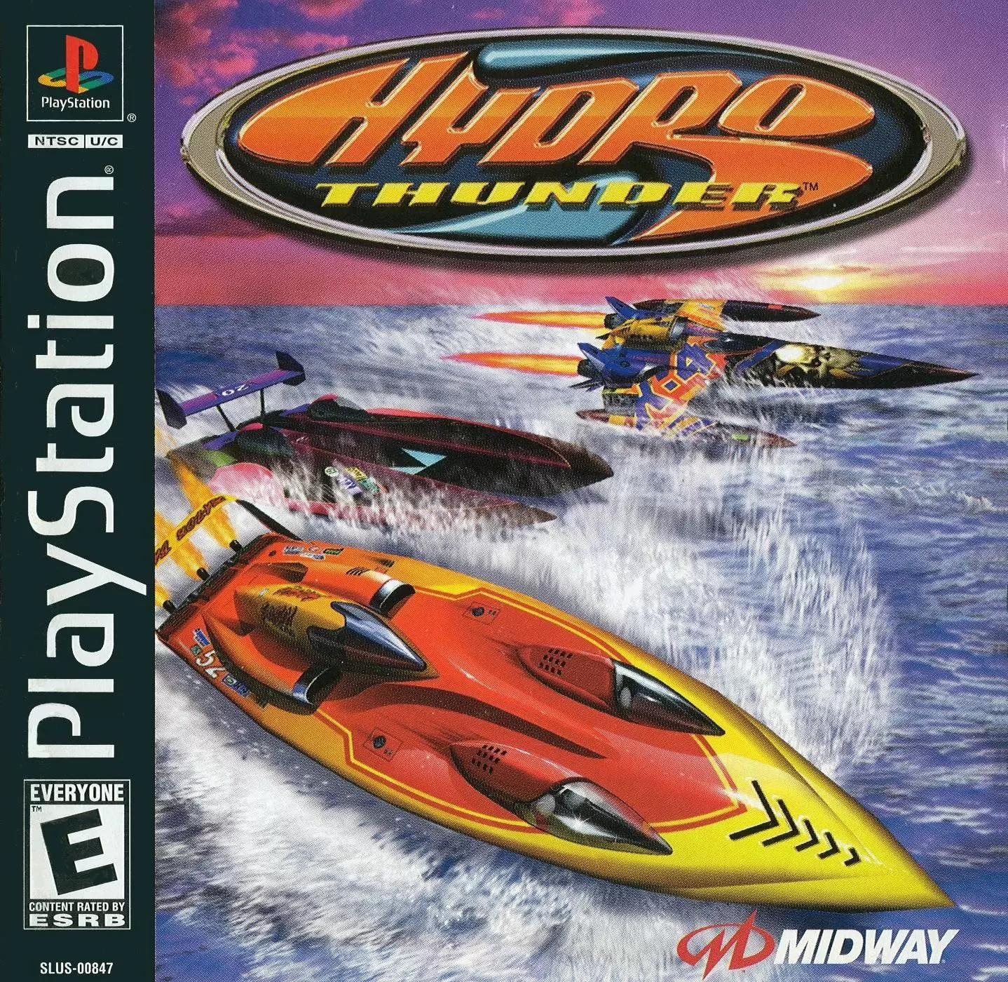 Jeux Playstation PS1 - Hydro Thunder
