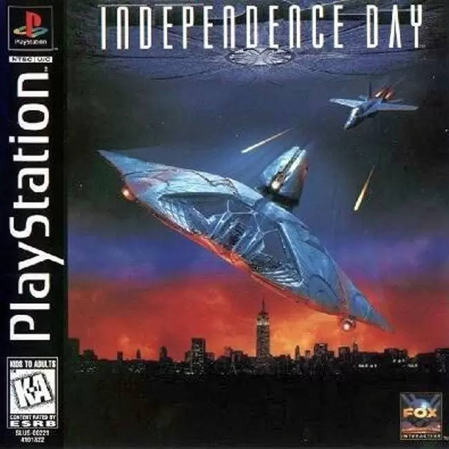 Jeux Playstation PS1 - Independence Day