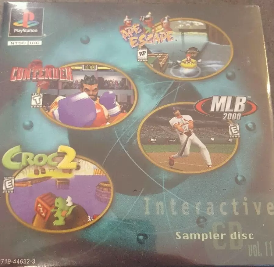 Playstation games - Interactive CD Sampler Pack Volume 11