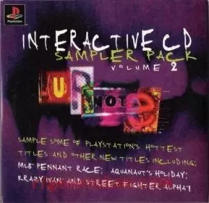 Playstation games - Interactive CD Sampler Pack Volume 2