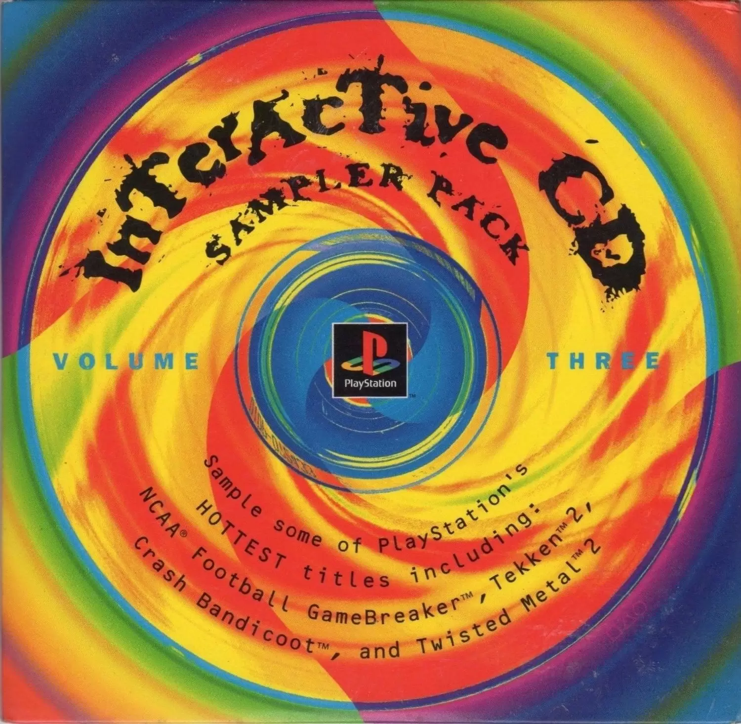 Jeux Playstation PS1 - Interactive CD Sampler Pack Volume 3