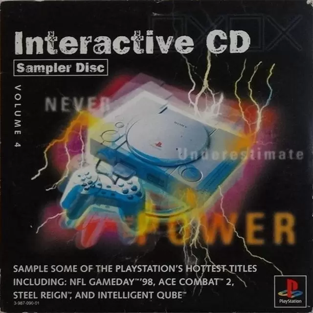 Playstation games - Interactive CD Sampler Pack Volume 4