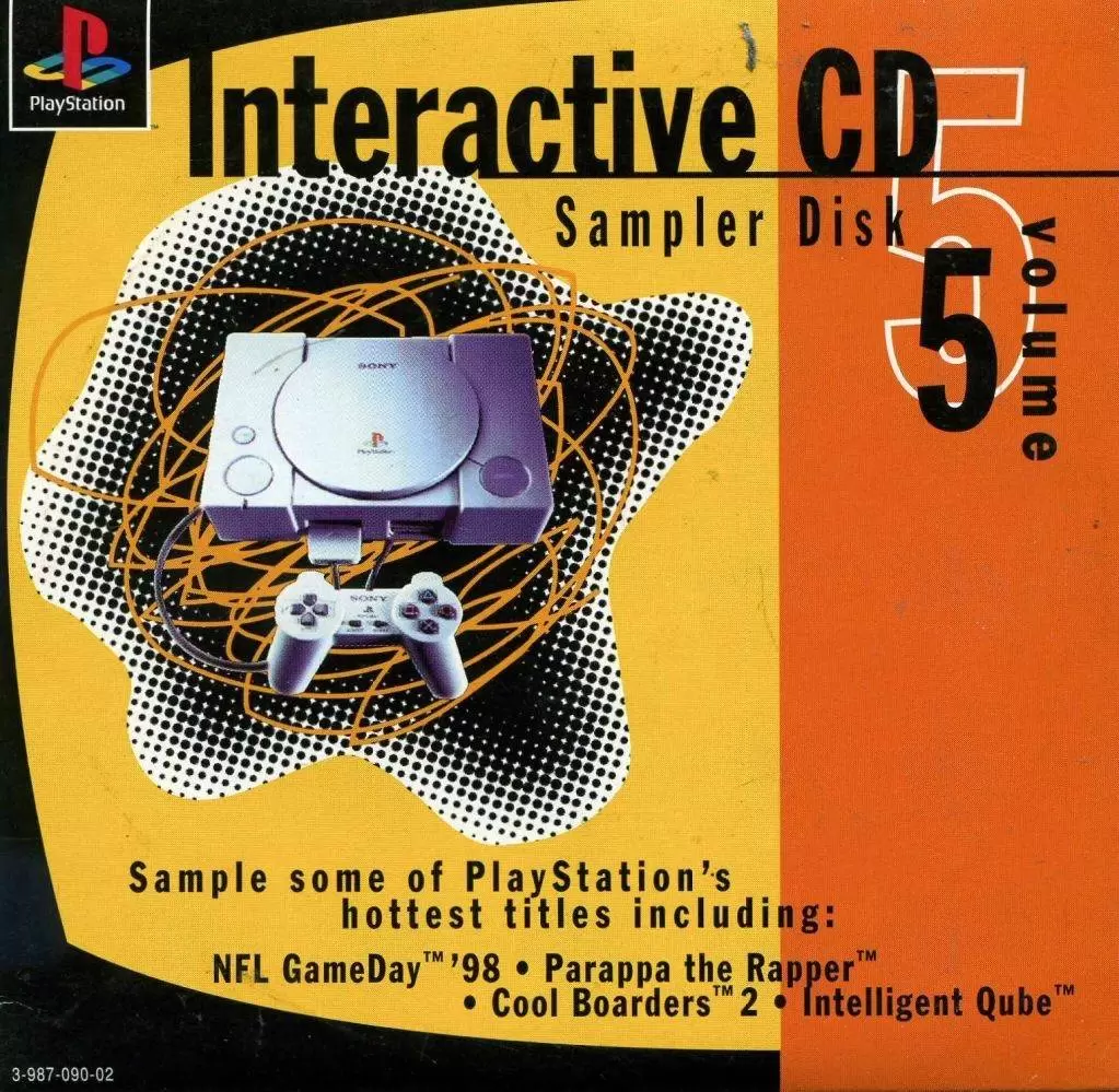 Playstation games - Interactive CD Sampler Pack Volume 5