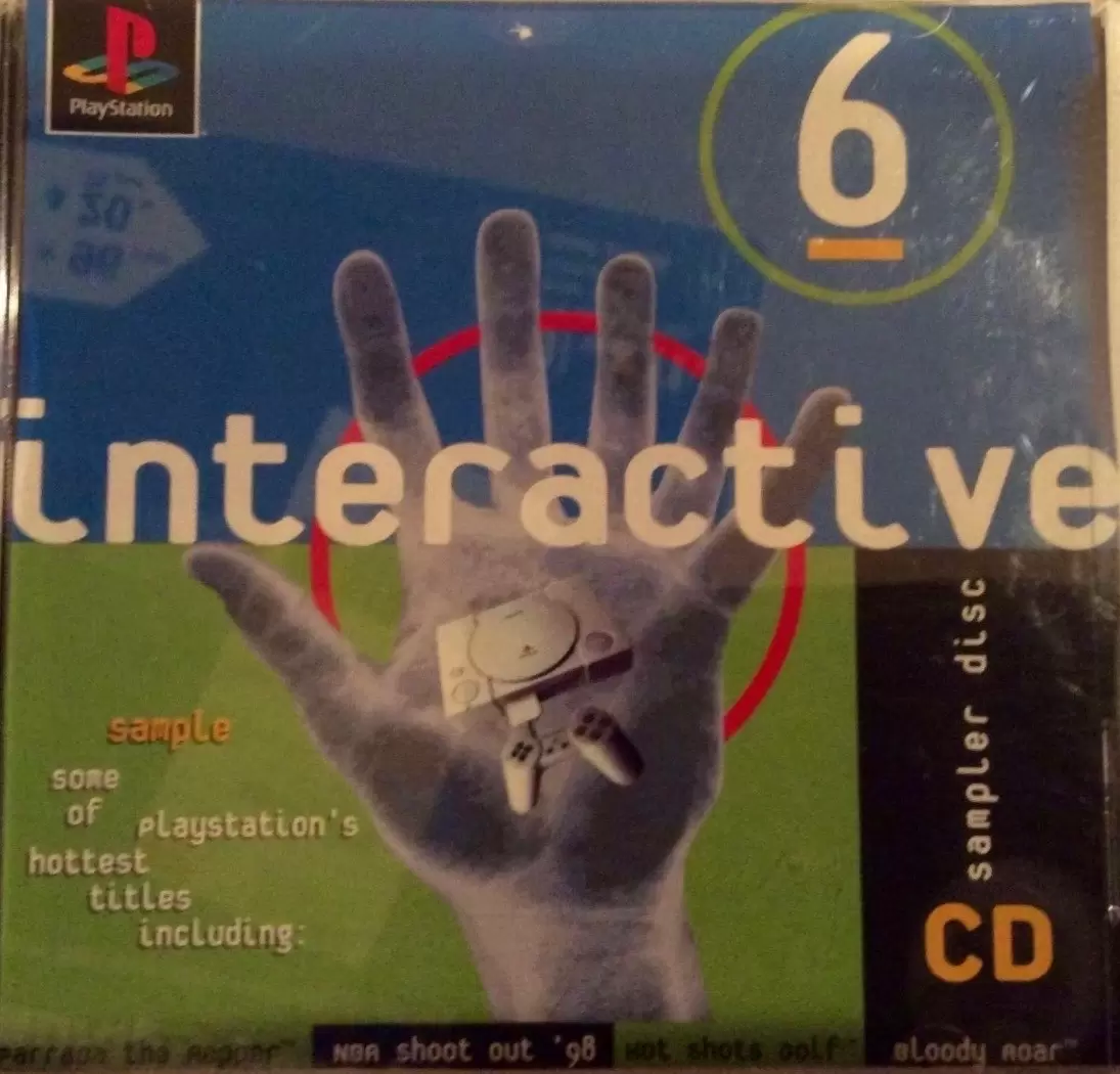 Playstation games - Interactive CD Sampler Pack Volume 6