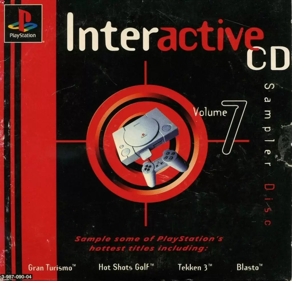 Playstation games - Interactive CD Sampler Pack Volume 7