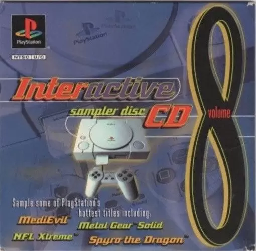 Playstation games - Interactive CD Sampler Pack Volume 8