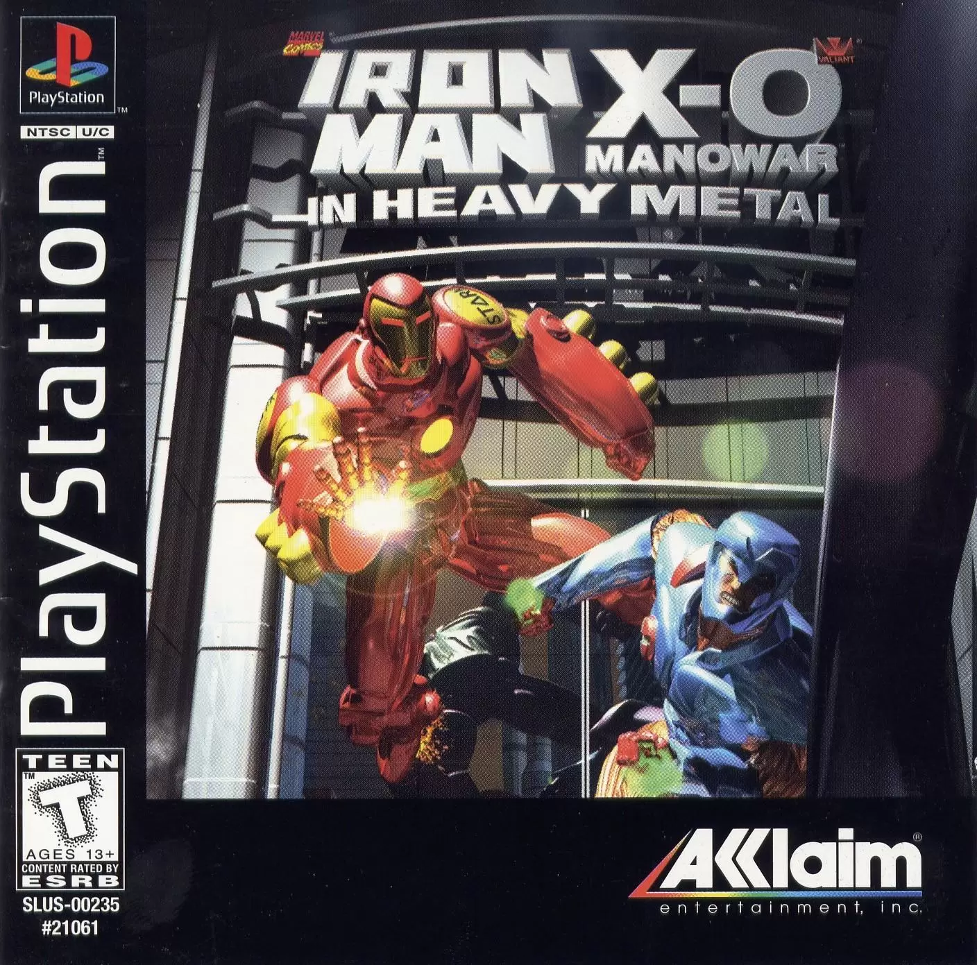 Jeux Playstation PS1 - Iron Man / X-O Manowar in Heavy Metal
