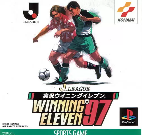 Playstation games - J-League Jikkyo Winning Eleven 97