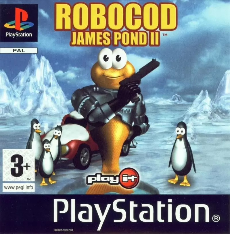 Playstation games - James Pond II: Codename RoboCod