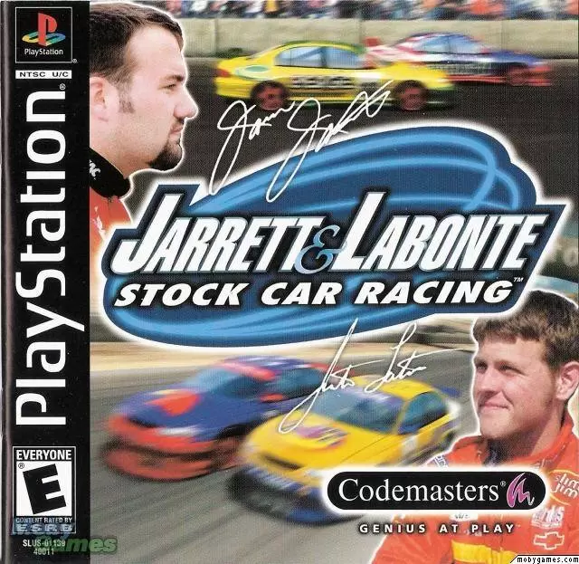 Playstation games - Jarrett & Labonte Stock Car Racing