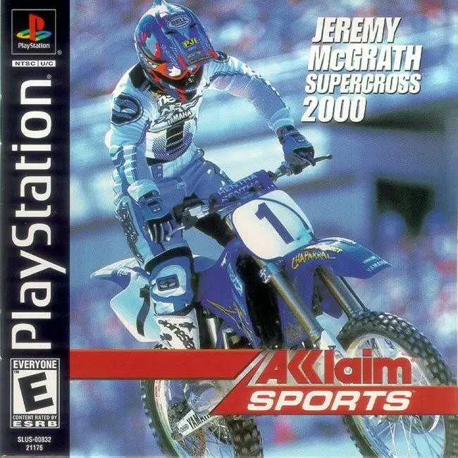 Playstation games - Jeremy McGrath Supercross 2000