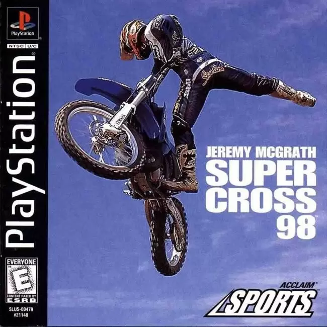 Playstation games - Jeremy McGrath Supercross 98