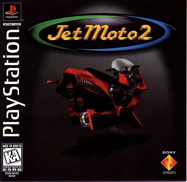 Playstation games - Jet Moto 2