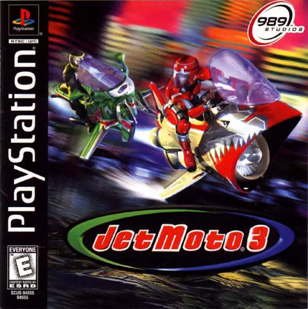 Playstation games - Jet Moto 3