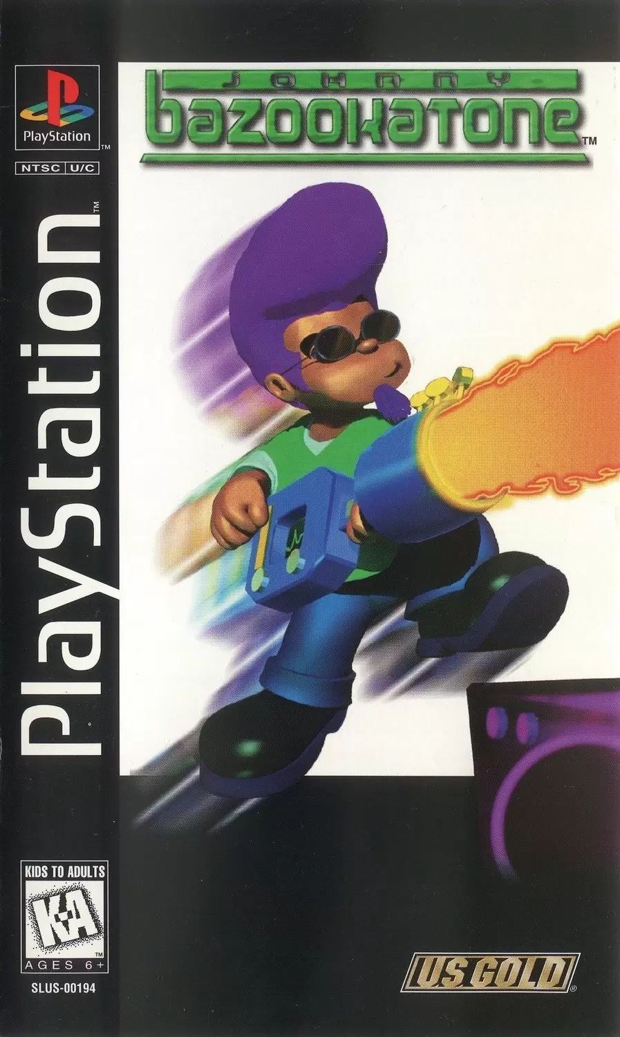 Playstation games - Johnny Bazookatone