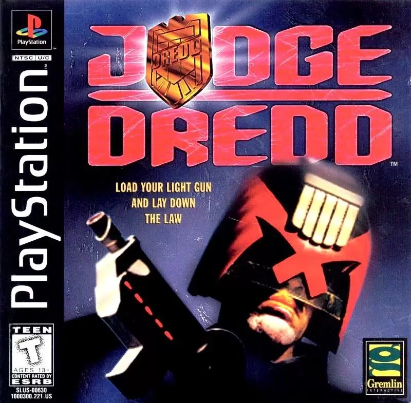 Jeux Playstation PS1 - Judge Dredd