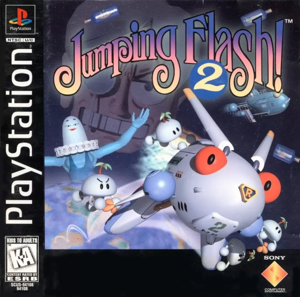 Playstation games - Jumping Flash! 2