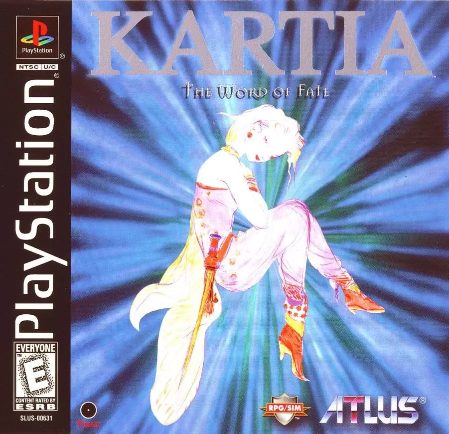 Playstation games - Kartia: The Word of Fate