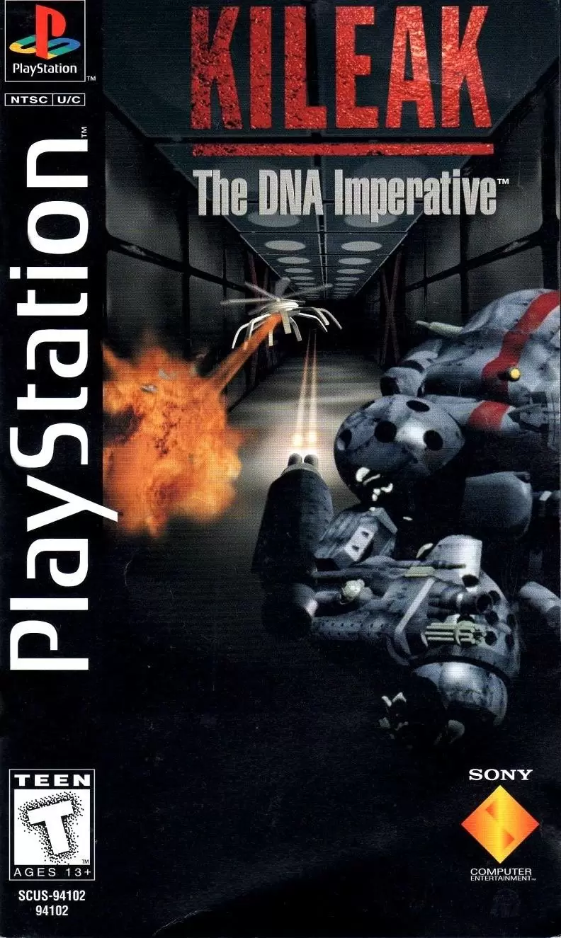 Jeux Playstation PS1 - Kileak: The DNA Imperative