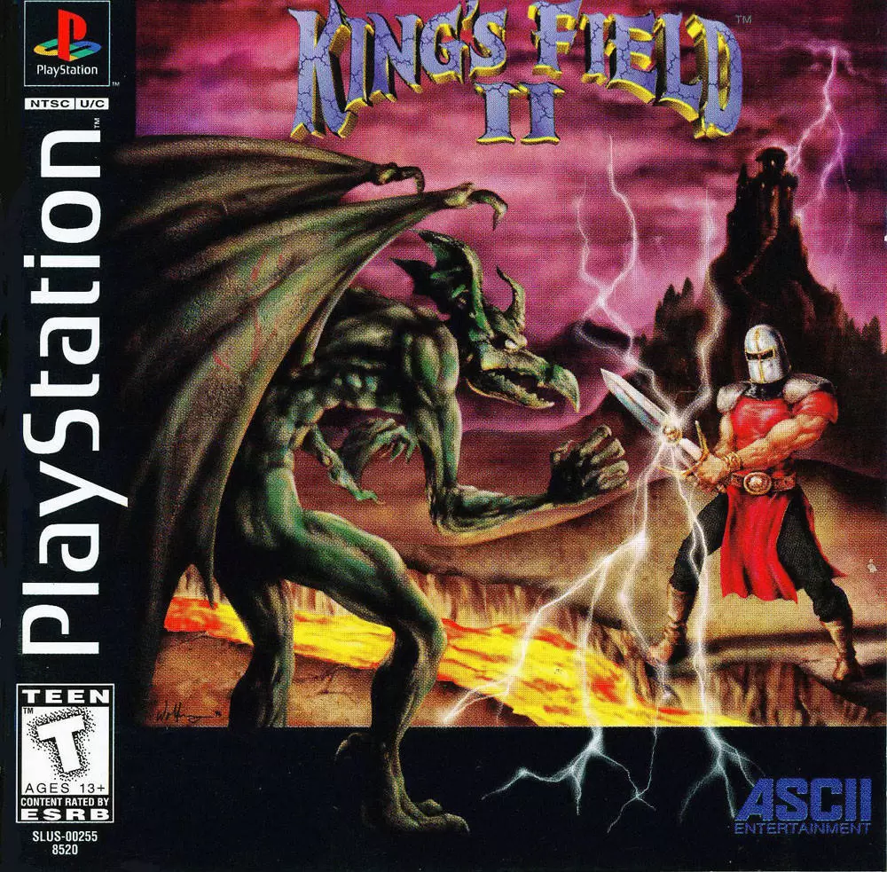 Playstation games - King\'s Field II