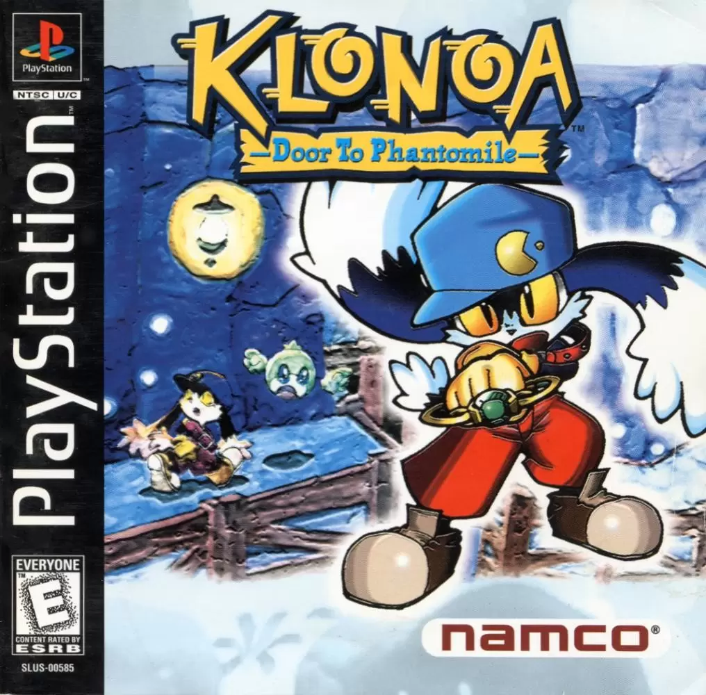 Jeux Playstation PS1 - Klonoa: Door to Phantomile
